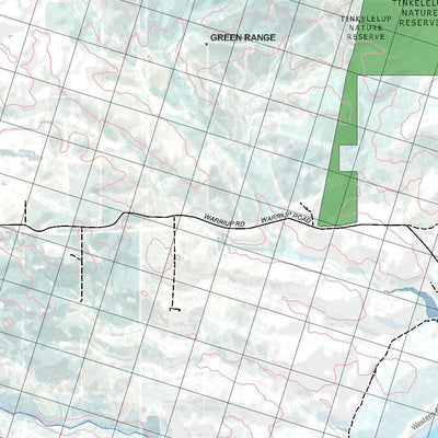 Getlost Map 2528 MANYPEAKS WA Topographic Map V15 1:75,000