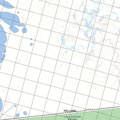 Getlost Map 2835 YELLOWDINE WA Topographic Map V15 1:75,000