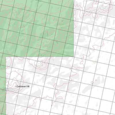Getlost Map 2748 CARDAWAN WA Topographic Map V15 1:75,000