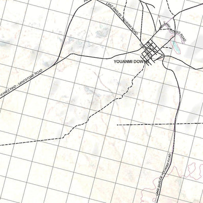 Getlost Map 2640 YOUANMI WA Topographic Map V15 1:75,000