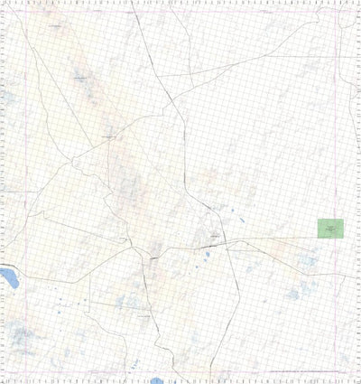 Getlost Map 2936 MOUNT WALTER WA Topographic Map V15 1:75,000
