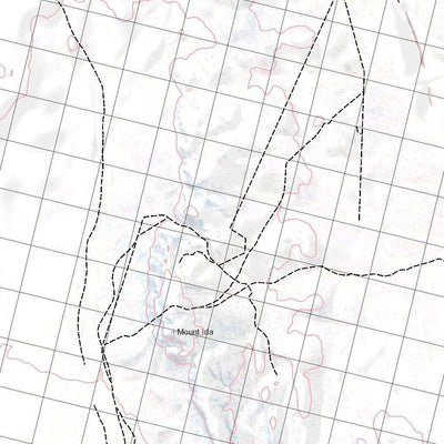 Getlost Map 2939 MOUNT MASON WA Topographic Map V15 1:75,000
