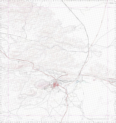 Getlost Map 2851 NEWMAN WA Topographic Map V15 1:75,000
