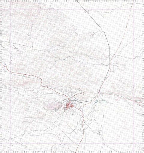 Getlost Map 2851 NEWMAN WA Topographic Map V15 1:75,000