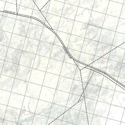 Getlost Map 3031 NORTHOVER WA Topographic Map V15 1:75,000