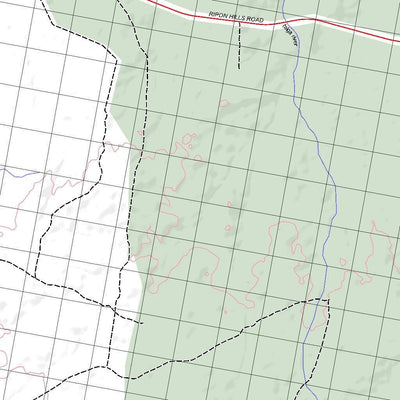 Getlost Map 2955 MOUNT EDGAR WA Topographic Map V15 1:75,000