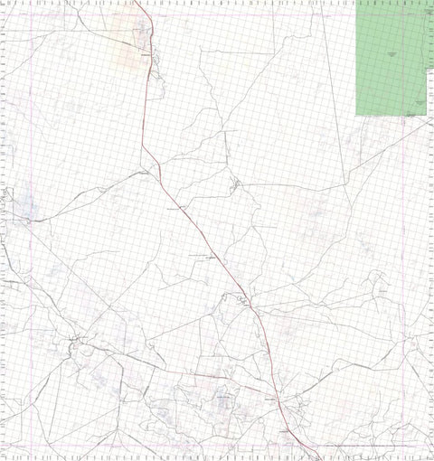 Getlost Map 3137 BARDOC WA Topographic Map V15 1:75,000