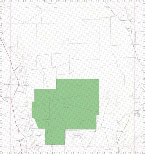 Getlost Map 3043 MOUNT KEITH WA Topographic Map V15 1:75,000