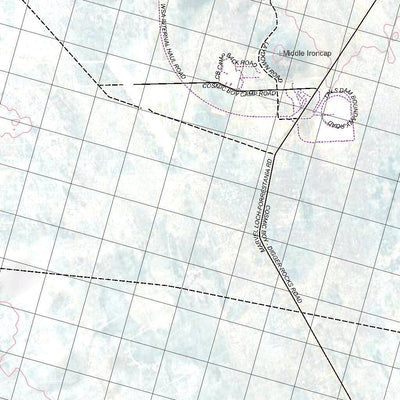 Getlost Map 2832 IRONCAP WA Topographic Map V15 1:75,000