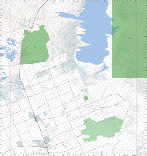 Getlost Map 3232 DUNDAS WA Topographic Map V15 1:75,000