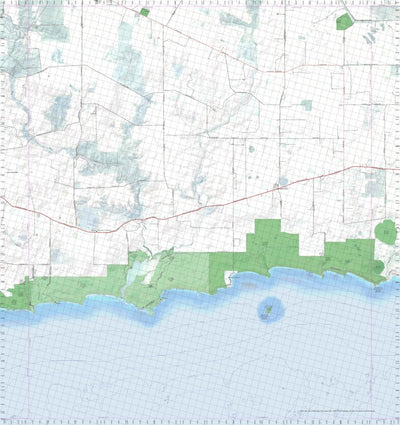 Getlost Map 3130 STOKES INLET WA Topographic Map V15 1:75,000