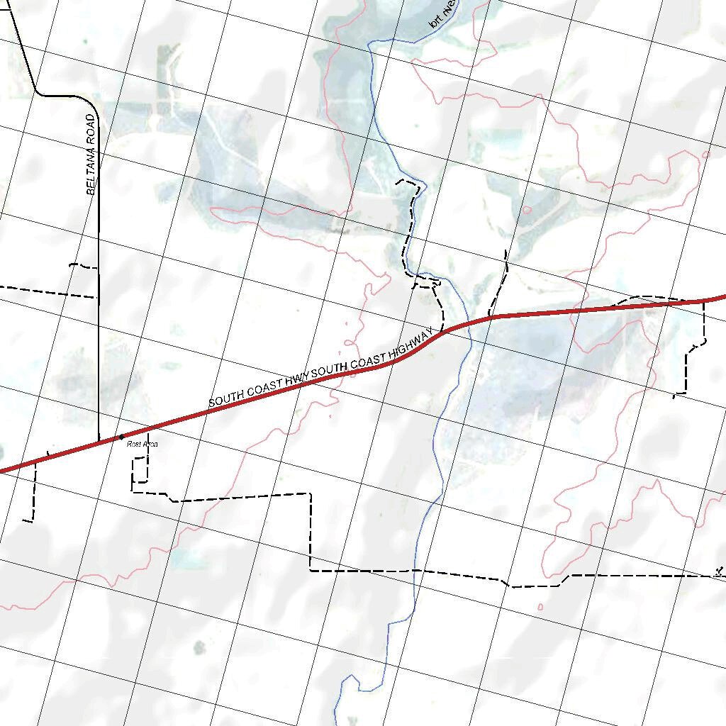 Getlost Map 3130 STOKES INLET WA Topographic Map V15 1:75,000 by ...