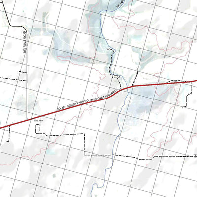 Getlost Map 3130 STOKES INLET WA Topographic Map V15 1:75,000