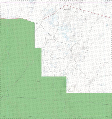 Getlost Map 3433 FRASER RANGE WA Topographic Map V15 1:75,000