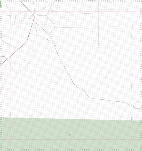 Getlost Map 3461 ROEBUCK PLAINS WA Topographic Map V15 1:75,000