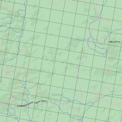 Getlost Map 3452 CONNAUGHTON WA Topographic Map V15 1:75,000