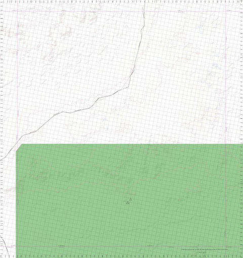 Getlost Map 3742 LAKE THROSSELL WA Topographic Map V15 1:75,000