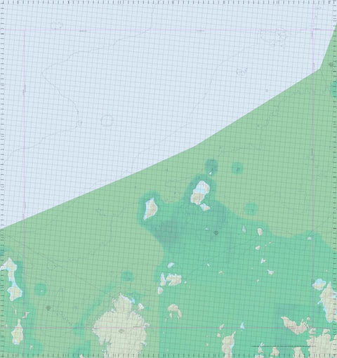 Getlost Map 3969 MONTALIVET WA Topographic Map V15 1:75,000