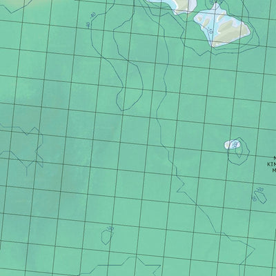 Getlost Map 3969 MONTALIVET WA Topographic Map V15 1:75,000