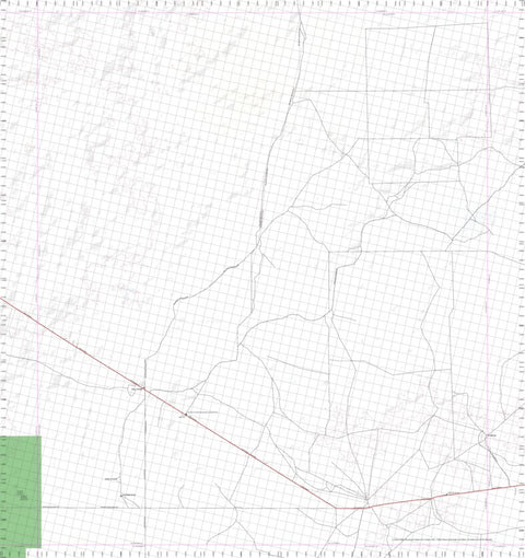 Getlost Map 3633 BALLADONIA WA Topographic Map V15 1:75,000