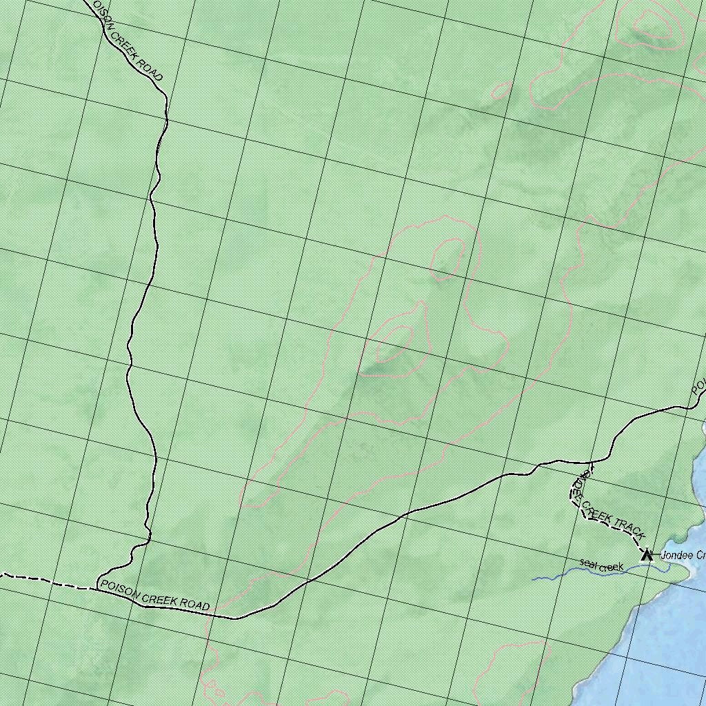 Sandy Ridge Wamap Getlost Map 3530 SANDY BIGHT WA Topographic Map V15 1:75,000 by Getlost ...