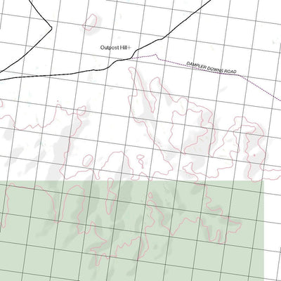 Getlost Map 3561 DAMPIER DOWNS WA Topographic Map V15 1:75,000
