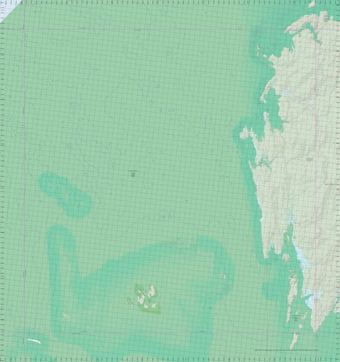 Getlost Map 3766 COCKELL WA Topographic Map V15 1:75,000