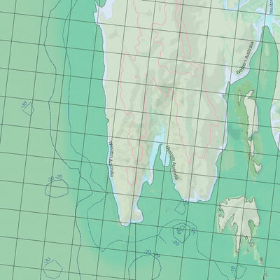 Getlost Map 3766 COCKELL WA Topographic Map V15 1:75,000