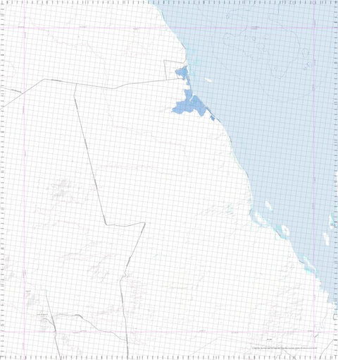 Getlost Map 3563 FRASER WA Topographic Map V15 1:75,000