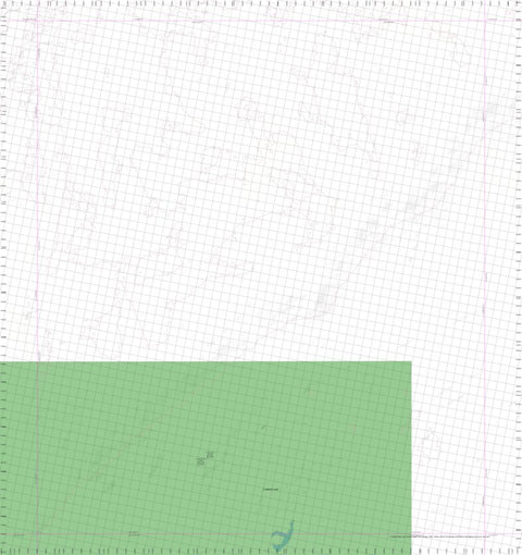 Getlost Map 3939 GWYNNE WA Topographic Map V15 1:75,000