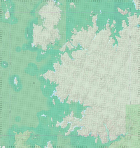 Getlost Map 3968 BIGGE WA Topographic Map V15 1:75,000
