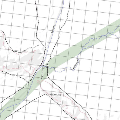 Getlost Map 3863 LENNARD WA Topographic Map V15 1:75,000