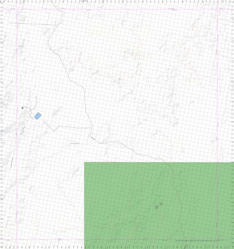 Getlost Map 3839 BARTLETT WA Topographic Map V15 1:75,000