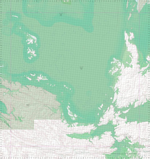 Getlost Map 3765 COLLIER BAY WA Topographic Map V15 1:75,000