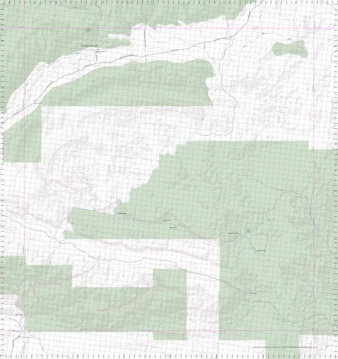Getlost Map 4164 BARNETT WA Topographic Map V15 1:75,000