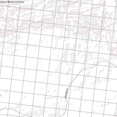 Getlost Map 4261 MOUNT CUMMINGS WA Topographic Map V15 1:75,000
