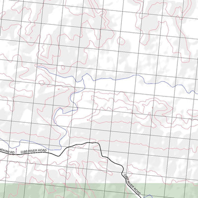 Getlost Map 4266 CAMM WA Topographic Map V15 1:75,000