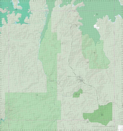 Getlost Map 4068 WARRENDER WA Topographic Map V15 1:75,000