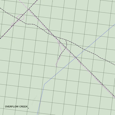 Getlost Map 4358 OVERFLOW WA Topographic Map V15 1:75,000