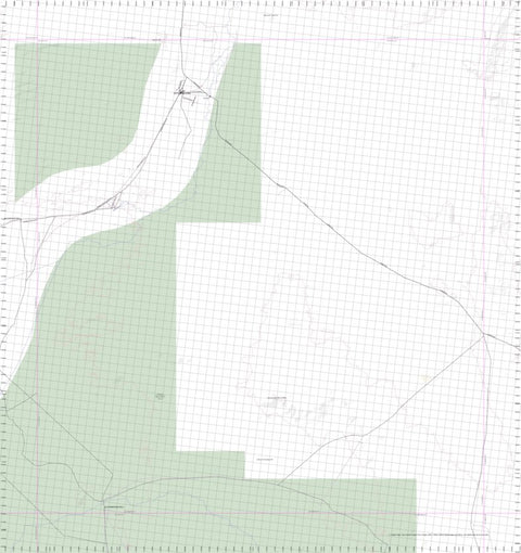 Getlost Map 4458 MUELLER WA Topographic Map V15 1:75,000