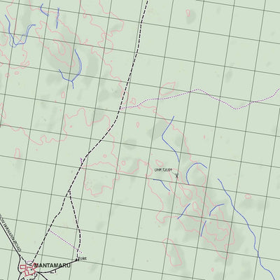 Getlost Map 4446 FINLAYSON WA Topographic Map V15 1:75,000