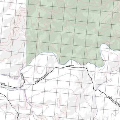 Getlost Map 4466 PENTECOST WA Topographic Map V15 1:75,000
