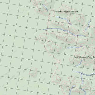 Getlost Map 4445 COOPER WA Topographic Map V15 1:75,000