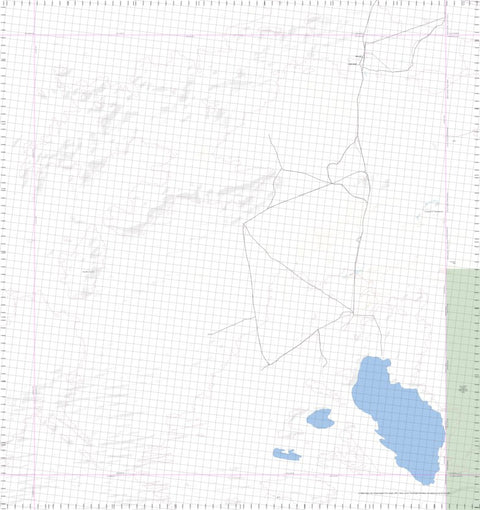 Getlost Map 4656 LUCAS WA Topographic Map V15 1:75,000