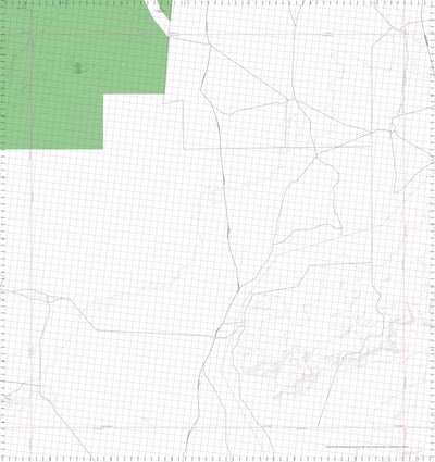 Getlost Map 4560 COW CREEK WA Topographic Map V15 1:75,000