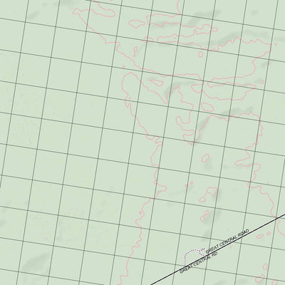 Getlost Map 4347 DIORITE WA Topographic Map V15 1:75,000