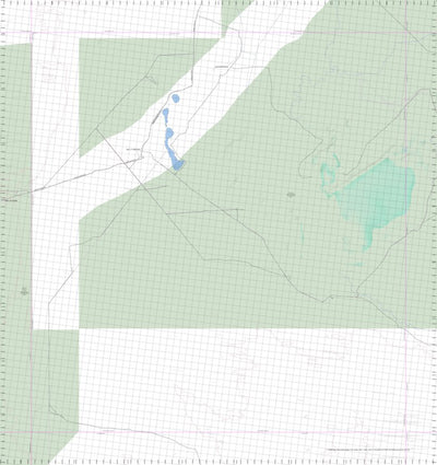 Getlost Map 4357 GREGORY LAKE WA Topographic Map V15 1:75,000