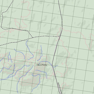 Getlost Map 4646 BATES WA Topographic Map V15 1:75,000