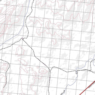 Getlost Map 4565 DUNHAM RIVER WA Topographic Map V15 1:75,000