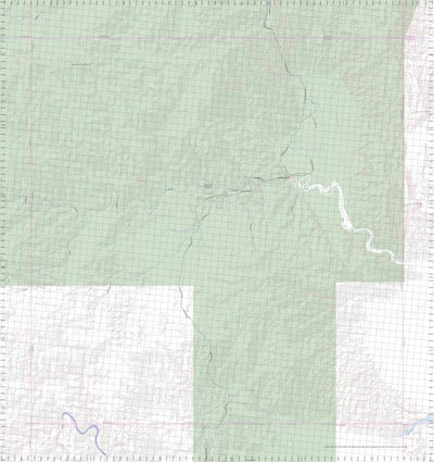 Getlost Map 4467 MILLIGAN WA Topographic Map V15 1:75,000